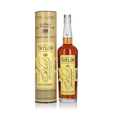 View full screen - View 1 of Lot 385. Colonel E.H. Taylor Seasoned Wood 100 proof NV (1 BT 75cl).