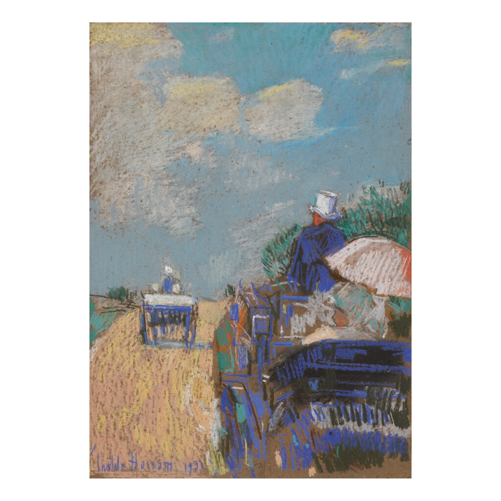 View full screen - View 1 of Lot 59. CHILDE HASSAM | THE DRIVE NEAR PARIS.