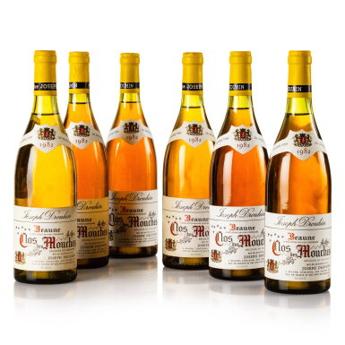 View full screen - View 1 of Lot 426. Beaune, Clos des Mouches Blanc 1982 Joseph Drouhin (6 BT).