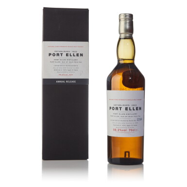 View full screen - View 1 of Lot 239. Port Ellen 1st Annual Release 22 Year Old 56.2 abv 1979 (1 BT 70cl).