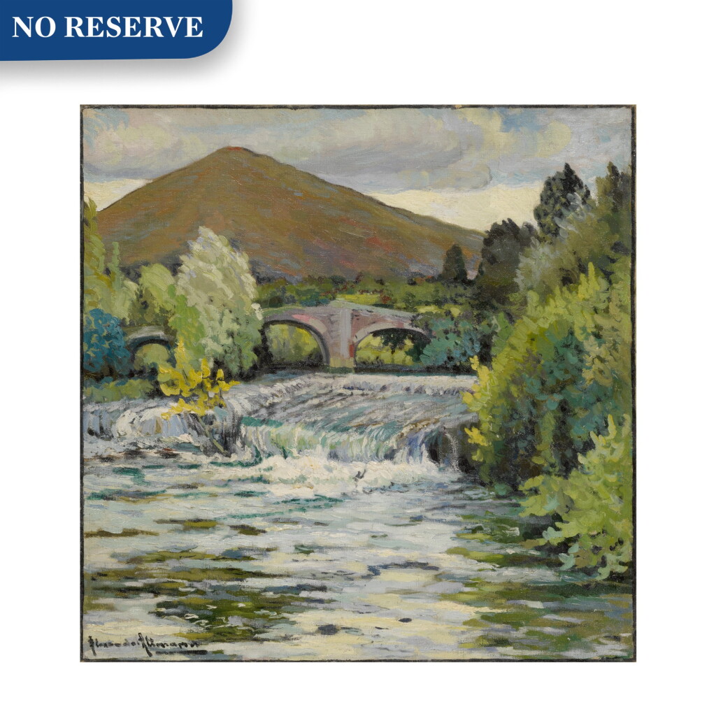 View full screen - View 1 of Lot 83. Landscape with Falls.