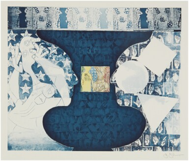 View full screen - View 1 of Lot 211. JASPER JOHNS | SHRINKY DINK 3 .