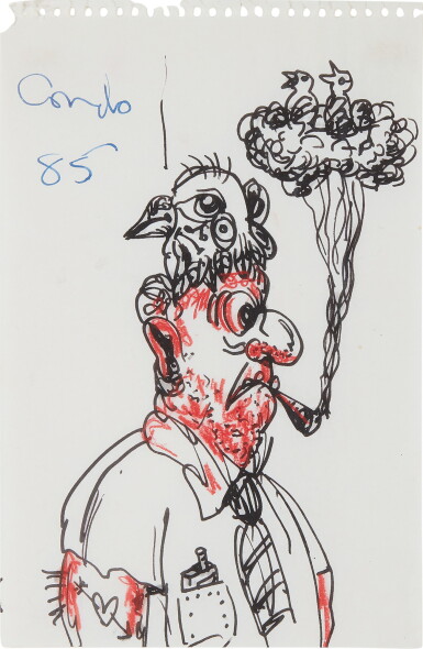 View full screen - View 1 of Lot 1097. GEORGE CONDO | UNTITLED.