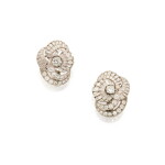 Pair of Diamond Earclips