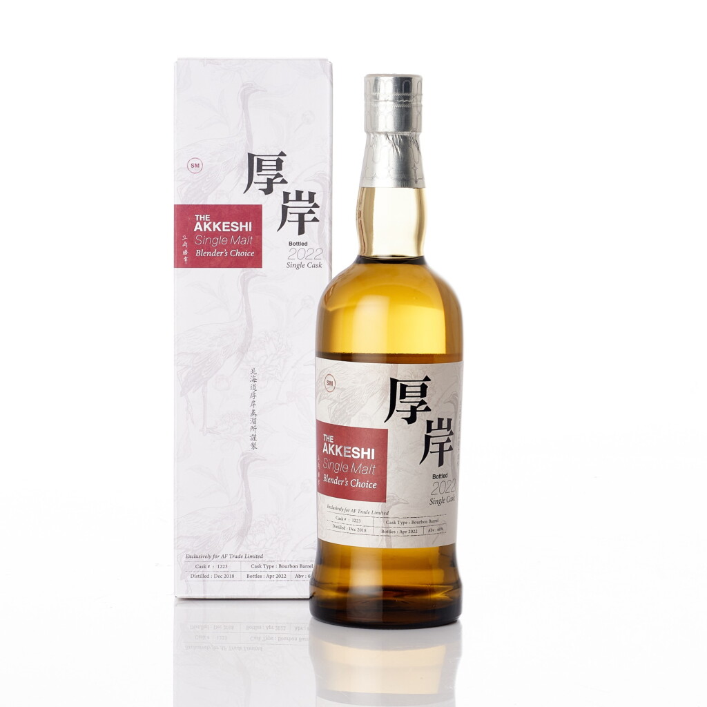 View full screen - View 1 of Lot 6157. 厚岸 The Akkeshi Blender's Choice Single Cask #1223 60.0 abv 2018 (1 BT70).