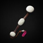 A white jade-inlaid wood 'elephant' ruyi sceptre, Qing dynasty, 19th century | 清十九世紀 木嵌白玉太平有象萬壽如意