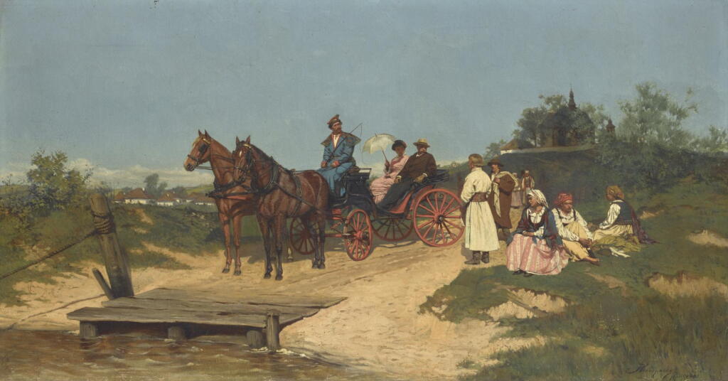 View full screen - View 1 of Lot 37. JAN KONOPACKI | Waiting for the Ferry.
