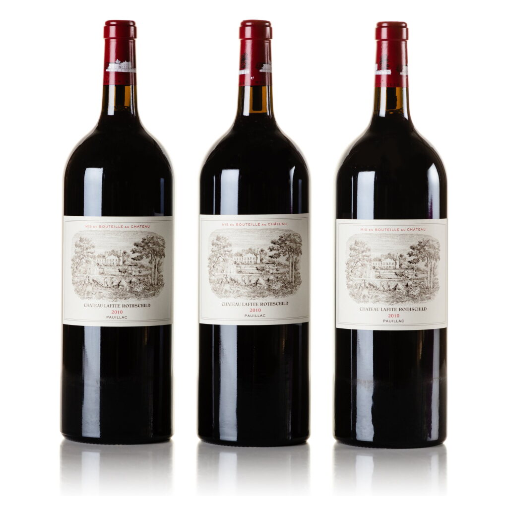 View full screen - View 1 of Lot 590. Château Lafite 2010 (3 MAG).