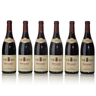 View full screen - View 1 of Lot 137. Bourgogne Rouge 2005 Ghislaine Barthod (12 BT).