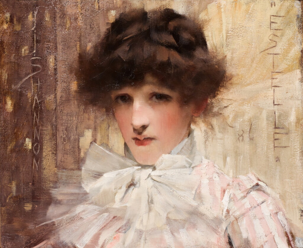 View full screen - View 1 of Lot 8. SIR JAMES JEBUSA SHANNON R.A., R.B.A., R.H.A. | ESTELLE.