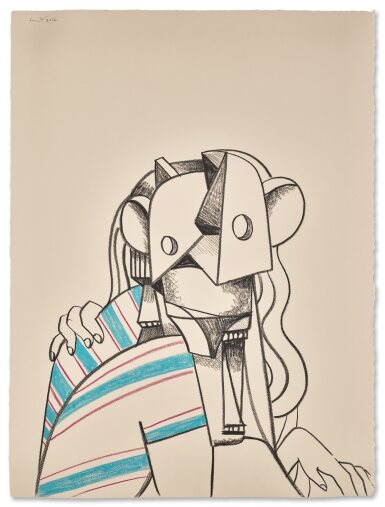 View full screen - View 1 of Lot 252. Abstract Head.