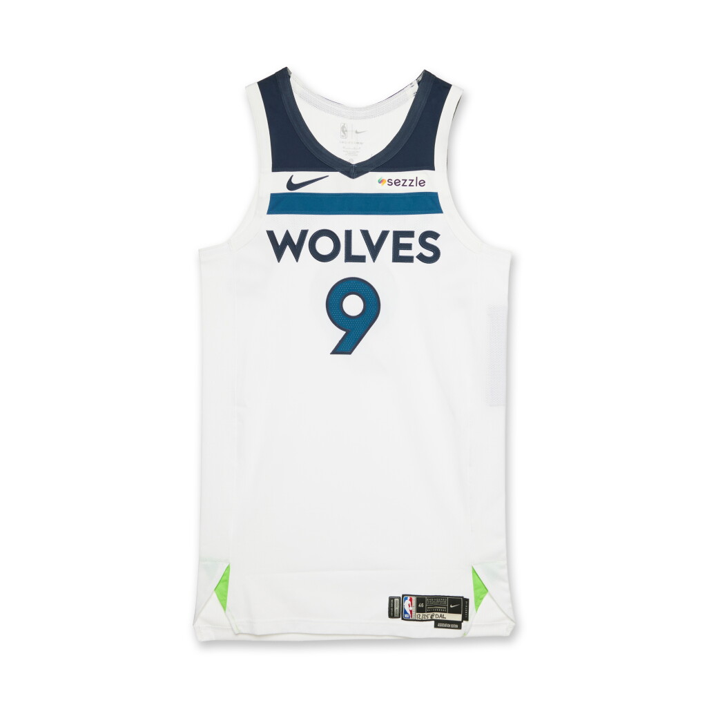 View full screen - View 1 of Lot 30. Nickeil Alexander-Walker ‘Christmas Day’ Minnesota Timberwolves 2024-2025 Game Worn Association Edition Jersey .