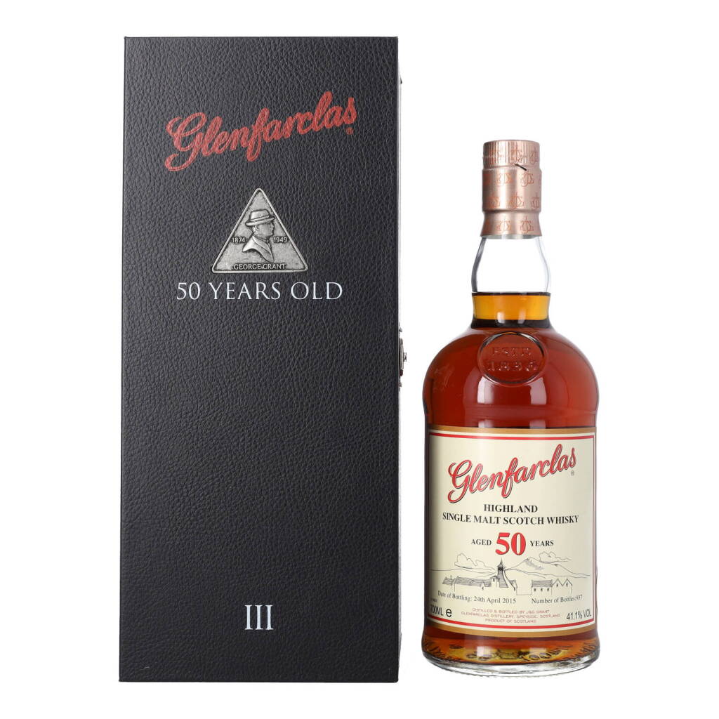 View full screen - View 1 of Lot 5170. Glenfarclas Family Collector Series III 50 Year Old 41.1 abv NV (1 BT70).