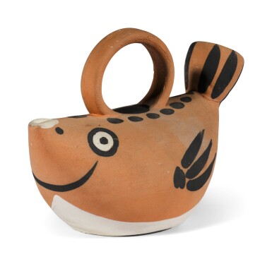 View full screen - View 1 of Lot 9. PABLO PICASSO | SUJET POISSON (A. R. 139).