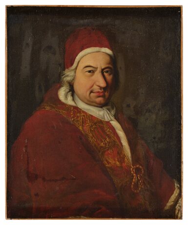 View full screen - View 1 of Lot 115. Portrait of Pope Benedict XIV (1675-1758).