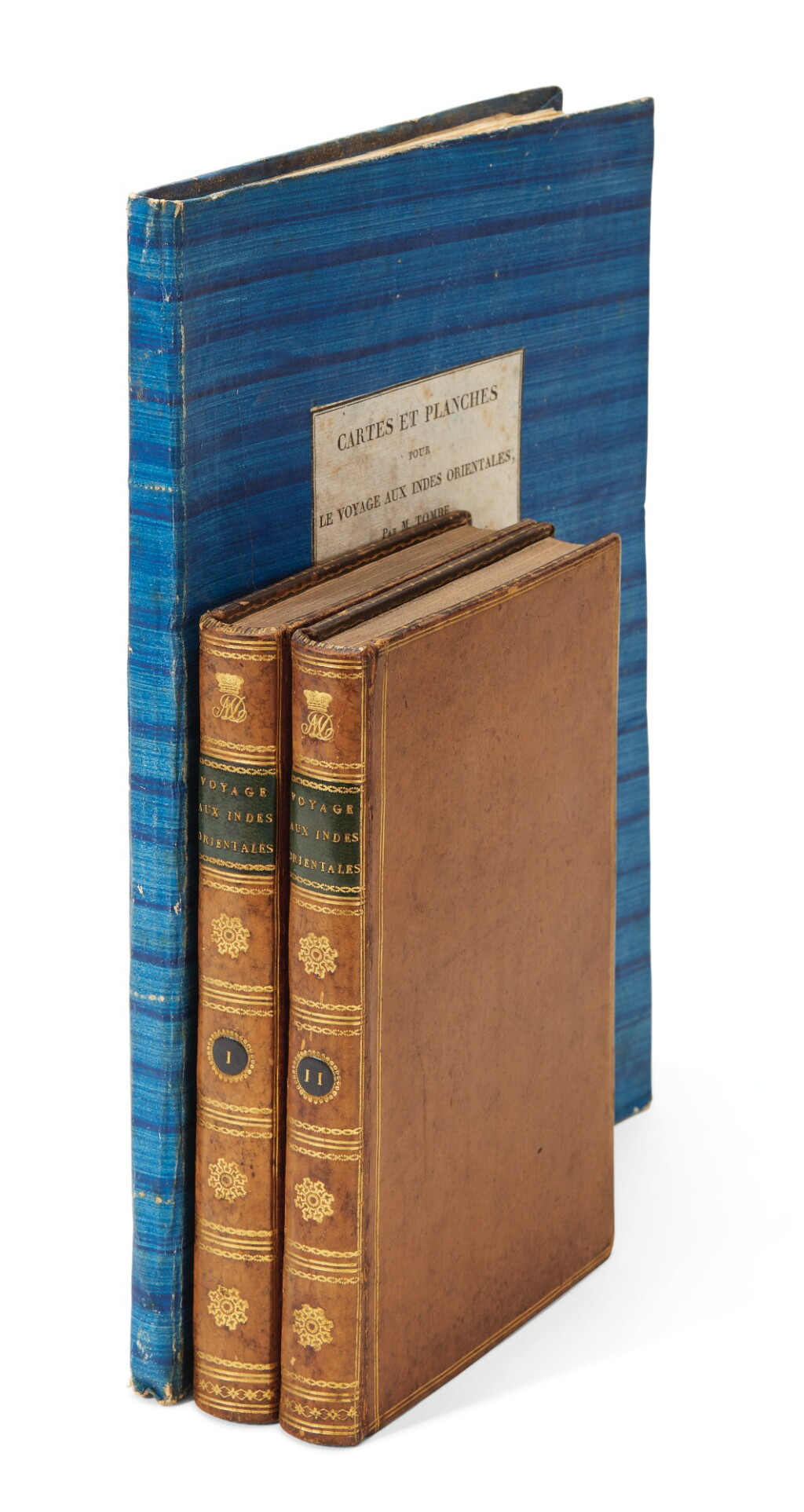 View full screen - View 1 of Lot 120. Tombe | Voyage aux Indes Orientales, 1810, 3 volumes.