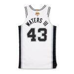 Lindy Waters III San Antonio Spurs 2026 NBA Finals Game Issued Association Edition Jersey | Game 2
