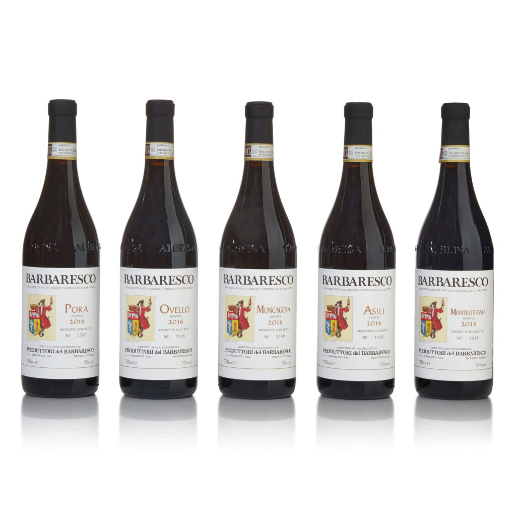 View full screen - View 1 of Lot 369. Barbaresco Riserva Collectors' Case 2016 Produttori de Barbaresco (9 BT).