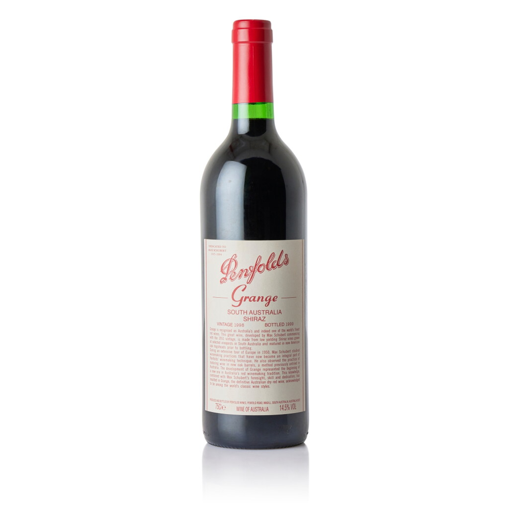 View full screen - View 1 of Lot 8931. Penfolds Grange 1998 (1 BT).