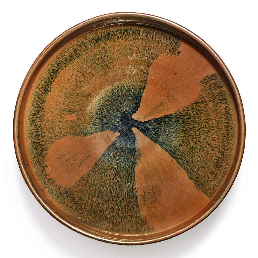 View full screen - View 1 of Lot 103. A russet-splashed black-glazed bowl, Jin / Yuan dynasty | 金 / 元 黑釉醬斑盌.