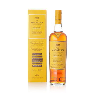 View full screen - View 1 of Lot 7031. The Macallan Edition No.3 48.3 abv NV (1 BT70).