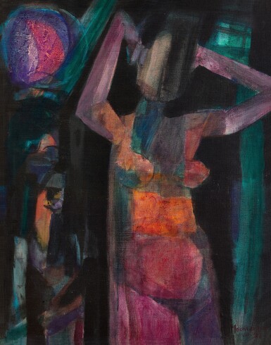 View full screen - View 1 of Lot 2021. Mochtar Apin 莫達·阿賓 | Women Under the Moon 月亮下的女人.