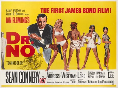 View full screen - View 1 of Lot 94. Dr. No (1962), Poster, British.