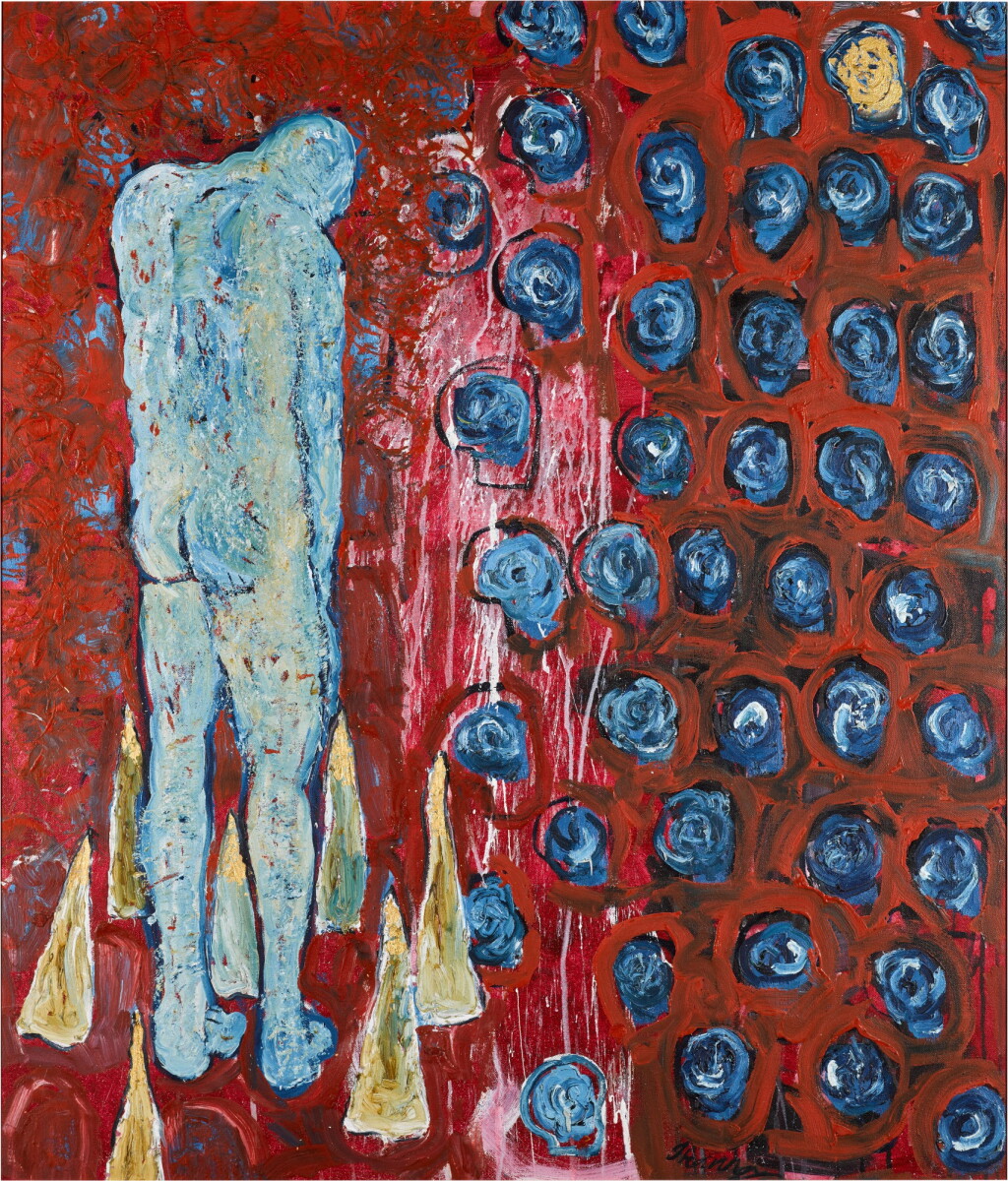 View full screen - View 1 of Lot 105. Untitled (Blue Nude).