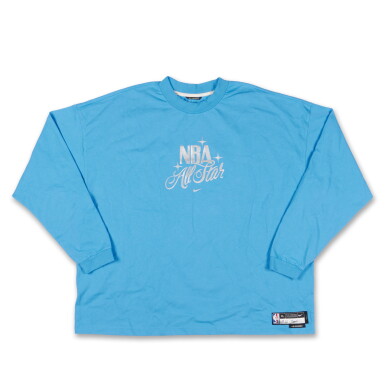 View full screen - View 1 of Lot 5. LeBron James 2026 'NBA All-Star Game' Worn Warmup Top.