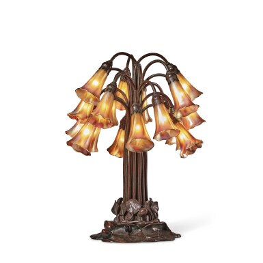 View full screen - View 1 of Lot 523. Eighteen-Light "Lily" Table Lamp.