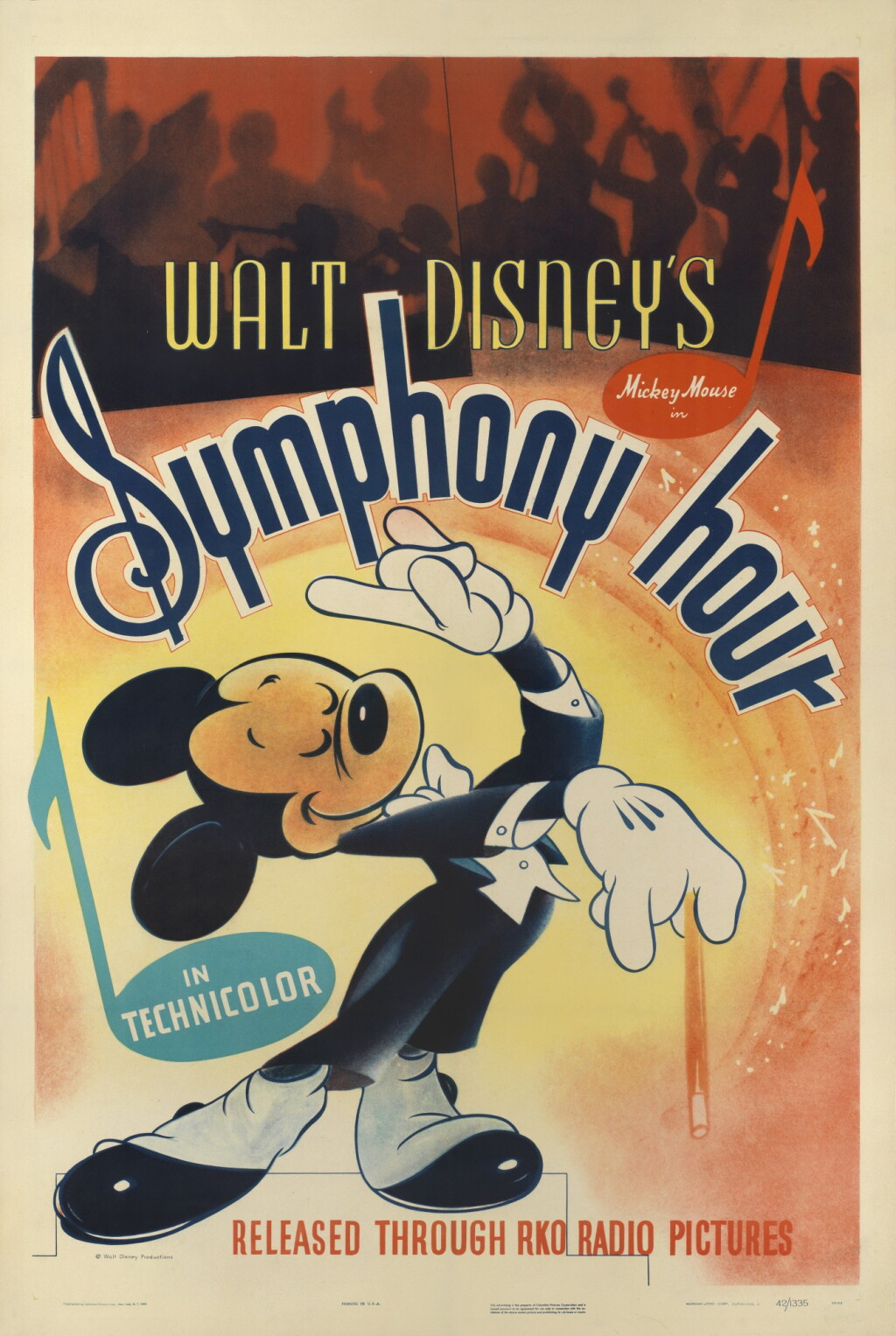 全螢幕檢視 - 查看66Symphony Hour (1942), poster, US的1