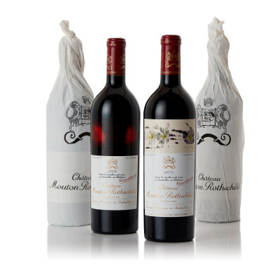 View full screen - View 1 of Lot 1162. Château Mouton Rothschild 2009 (12 BT).