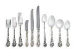 An American Silver Versailles Pattern Flatware Service, Gorham Mfg. Co., Providence, RI, Circa 1900