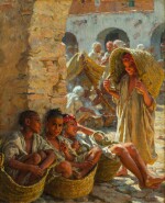 Le Repos des jeunes porteurs de couffins