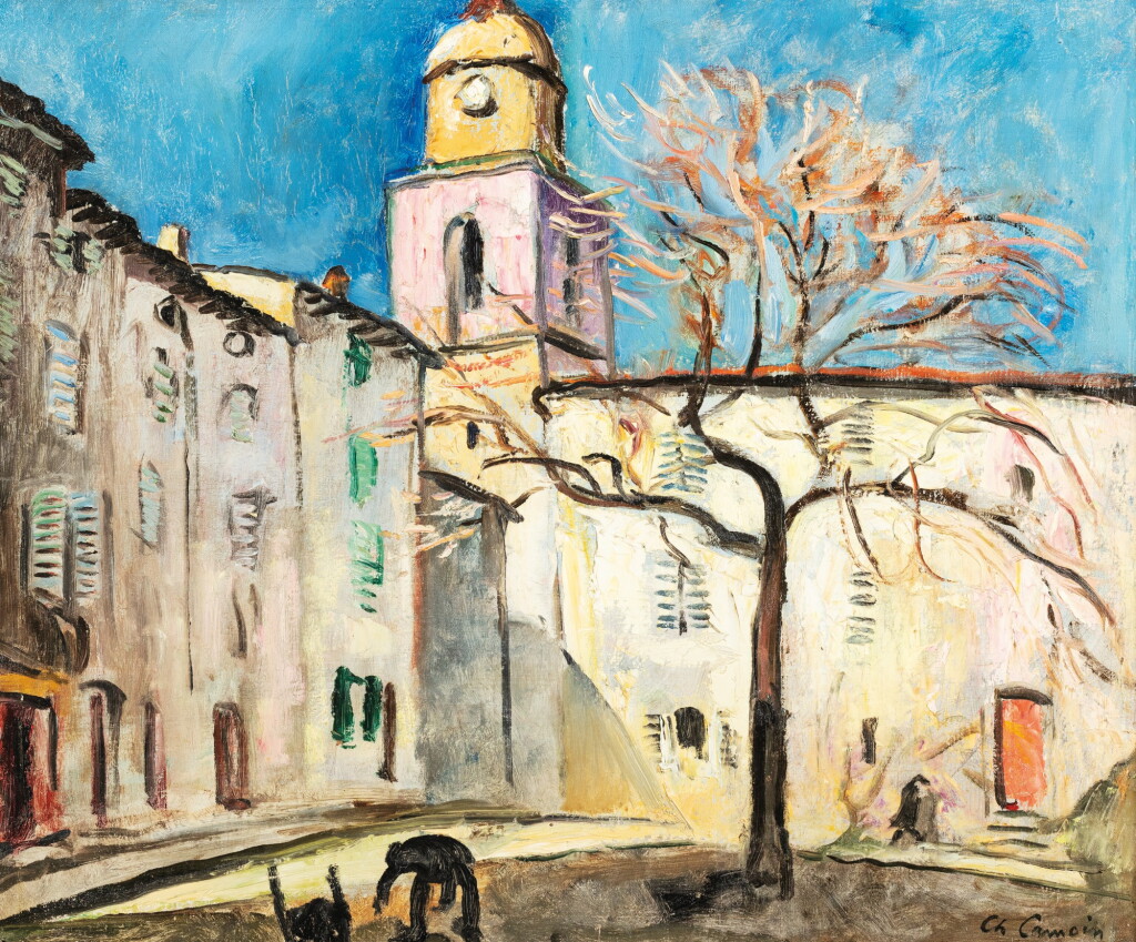 View full screen - View 1 of Lot 25. CHARLES CAMOIN | PLACE DE L'ORMEAU, SAINT-TROPEZ .