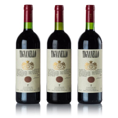 View full screen - View 1 of Lot 561. Tignanello 1995 (3 BT).