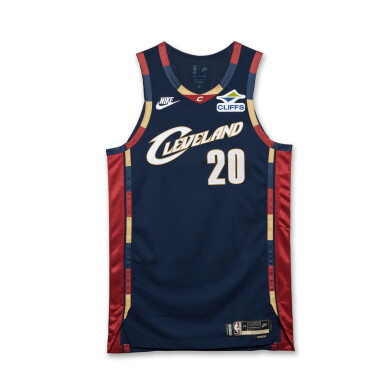 View full screen - View 1 of Lot 60. Jaylon Tyson Cleveland Cavaliers 2025-2026 Game Worn Classic Edition Jersey | Double-Double.