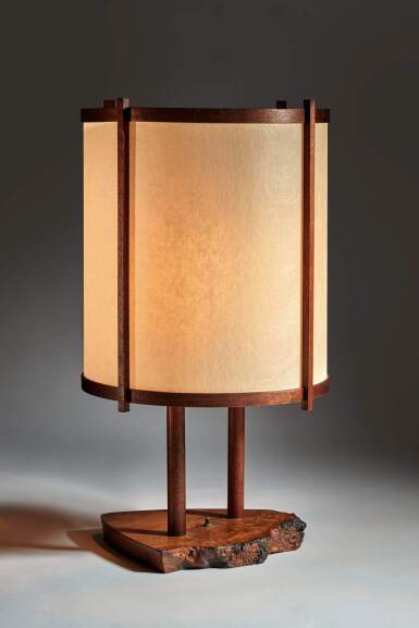 View full screen - View 1 of Lot 98. George Nakashima, Table Lamp.