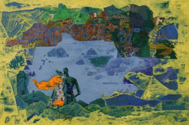 View full screen - View 1 of Lot 15. Lovers at the Lake.