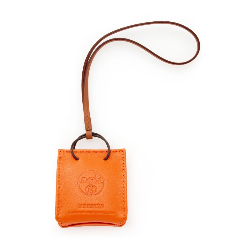 Auth Spa - Dịch Vụ Spa Túi Xách, Giày Dép Authentic Tại HCM. Hermès Feu Milo Lambskin And Gold Swift Orange Bag Charm Available For Immediate Sale At Sotheby's