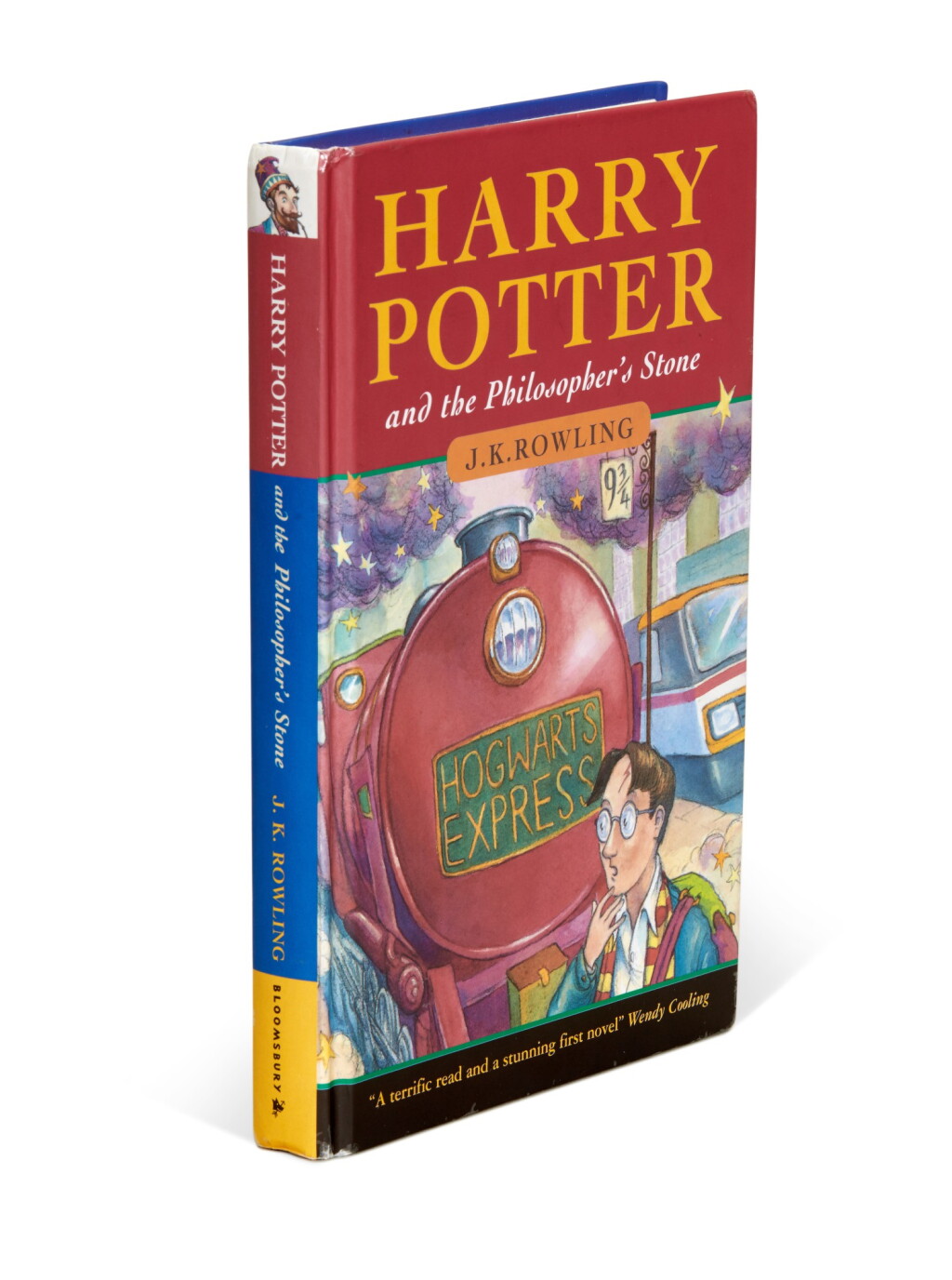 View full screen - View 1 of Lot 123. J.K. Rowling | Harry Potter and the Philosopher's Stone. London: Bloomsbury, 1997, first edition.