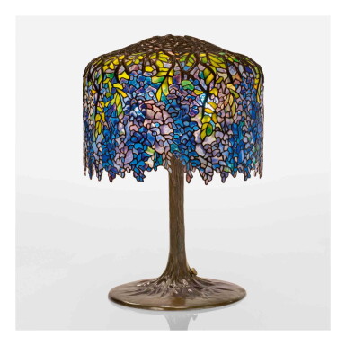 View full screen - View 1 of Lot 513. "Wisteria" Table Lamp.