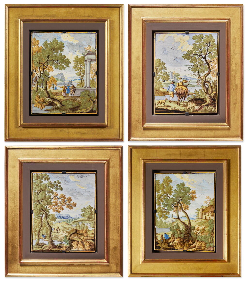 View full screen - View 1 of Lot 1725. Italian, Castelli, Circa 1750.