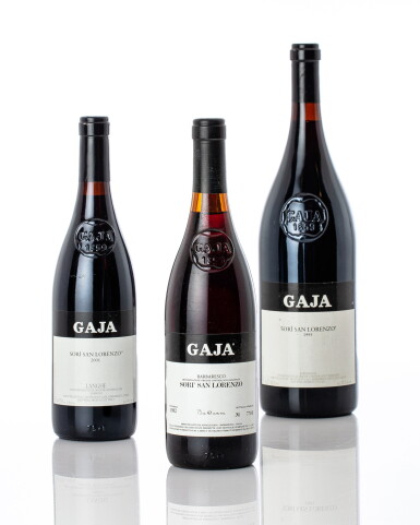 View full screen - View 1 of Lot 6906. Barbaresco, Sorì San Lorenzo 1995 Gaja (2 MAG).