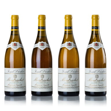 View full screen - View 1 of Lot 416. Montrachet, Marquis de Laguiche 1999 Joseph Drouhin (4 BT).