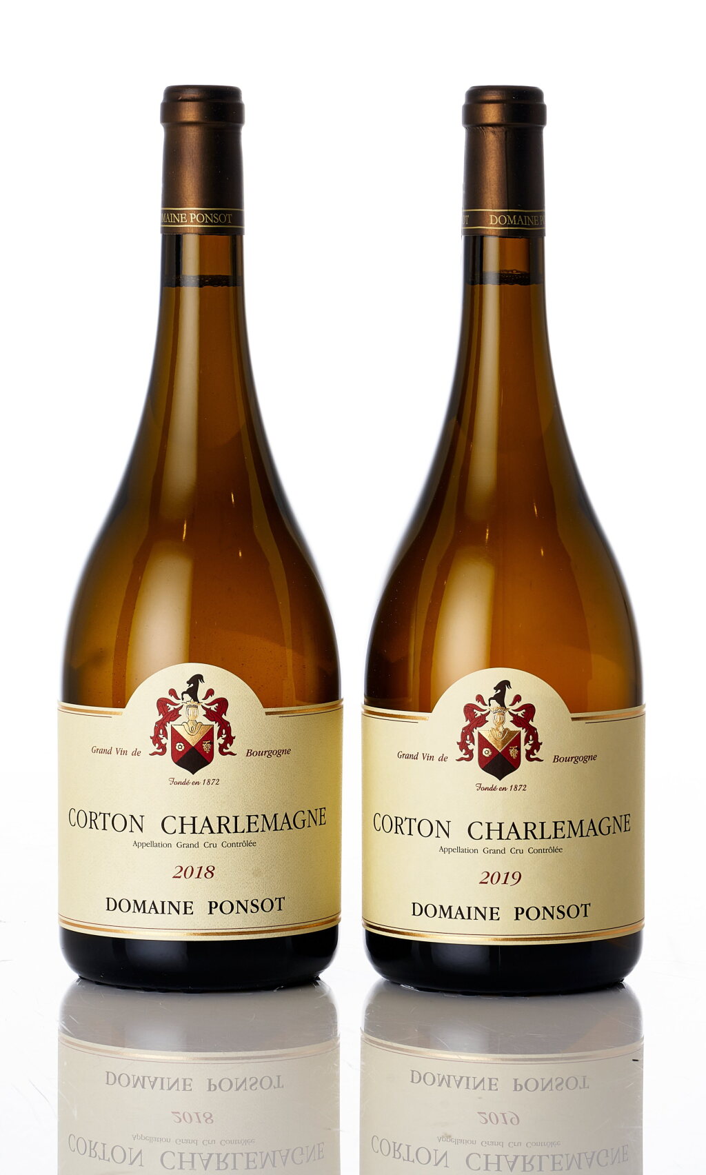 View full screen - View 1 of Lot 7233. Corton Charlemagne 2018 Domaine Ponsot (2 MAG).