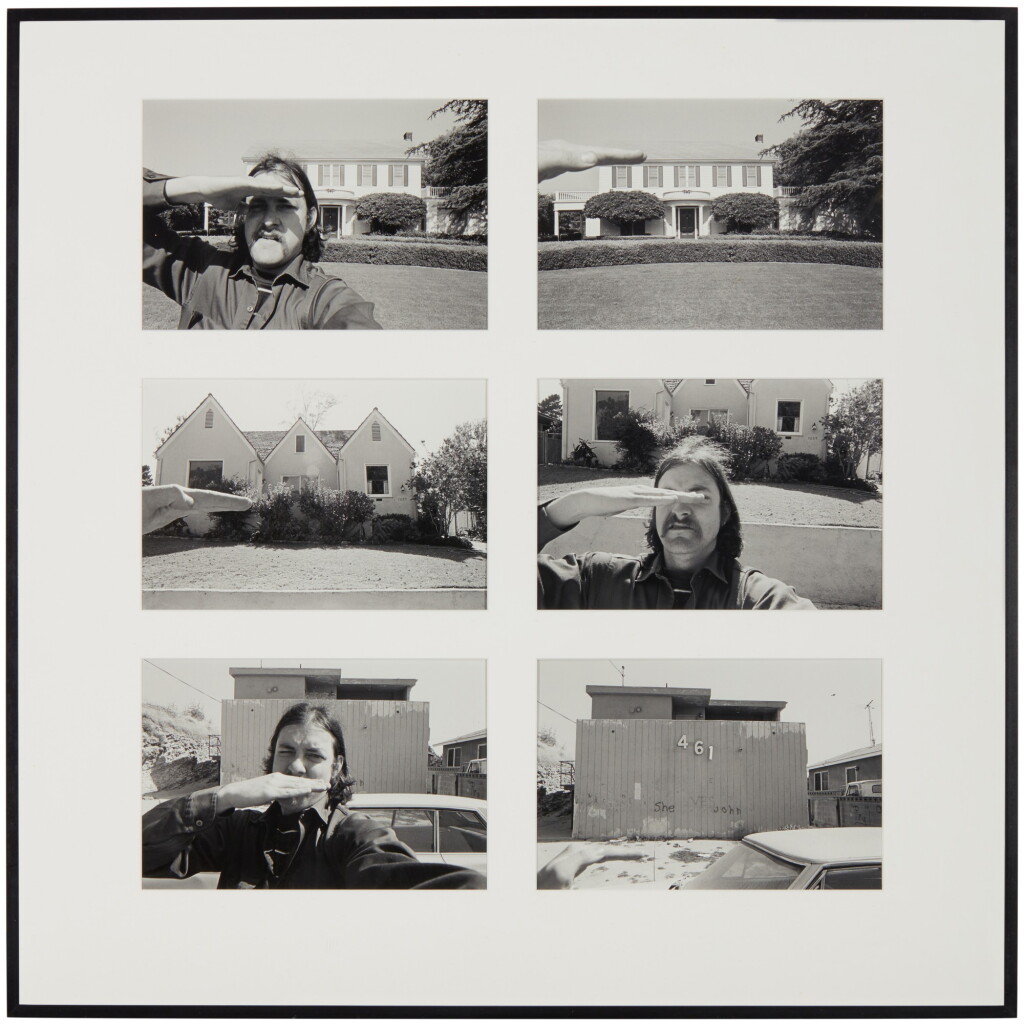 View full screen - View 1 of Lot 61. Attempt to correlate social class with elevation above main harbor channel, San Pedro, July 1975.