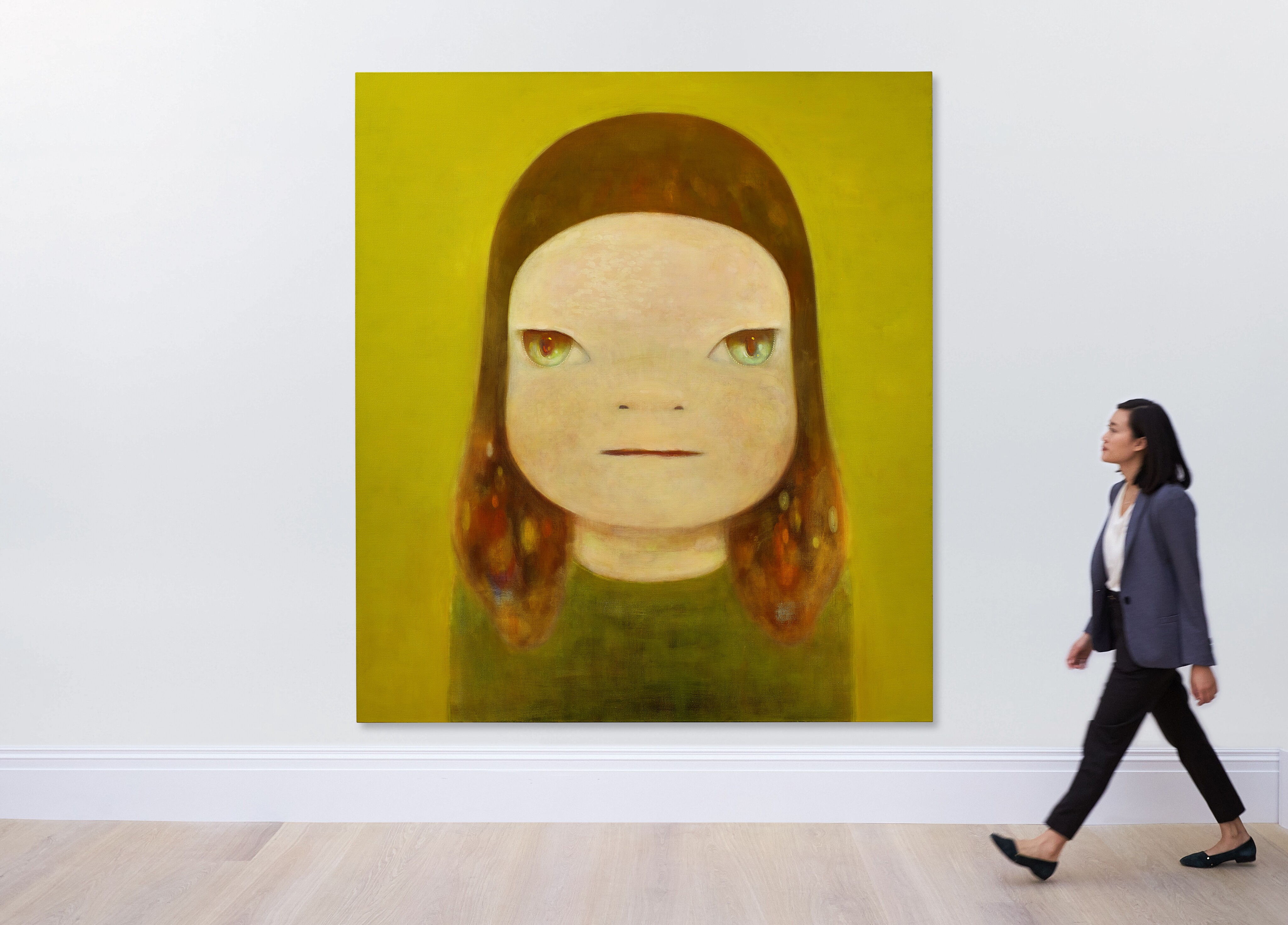 Yoshitomo Nara 奈良美智| I Want to See the Bright Lights Tonight 我願今夜一睹璀璨光輝| Modern & Contemporary Evening Auction | 2024 | Sotheby's