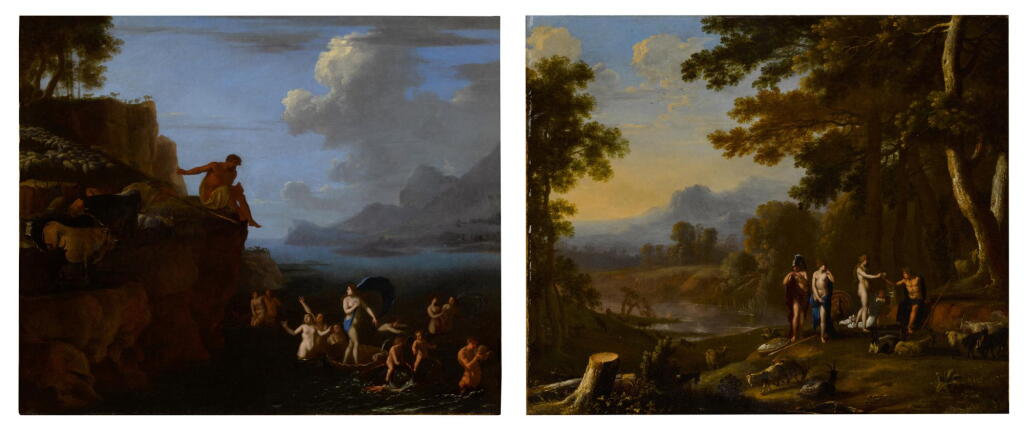 View full screen - View 1 of Lot 26. Polyphemus and Galatea; The Judgment of Paris.