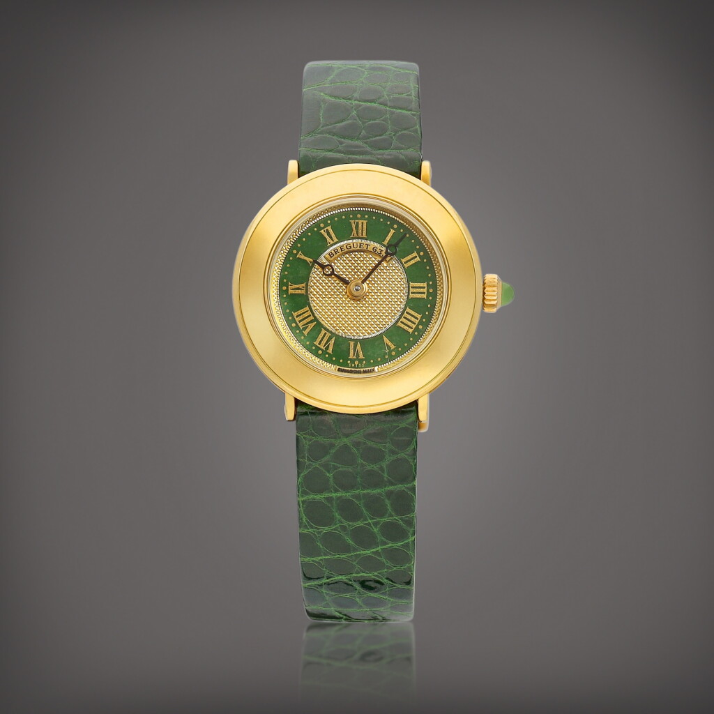 Voir en plein écran - Voir 1 du lot 8612. Reference 8120 | A yellow gold wristwatch, Circa 1998 | 寶璣 | 型號 8120 | 黃金腕錶,約1998年製.